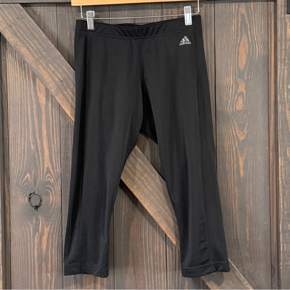 Adidas Women’s‎ Pursuit 34 Tight Black Leggings Size Medium NEW/NWT